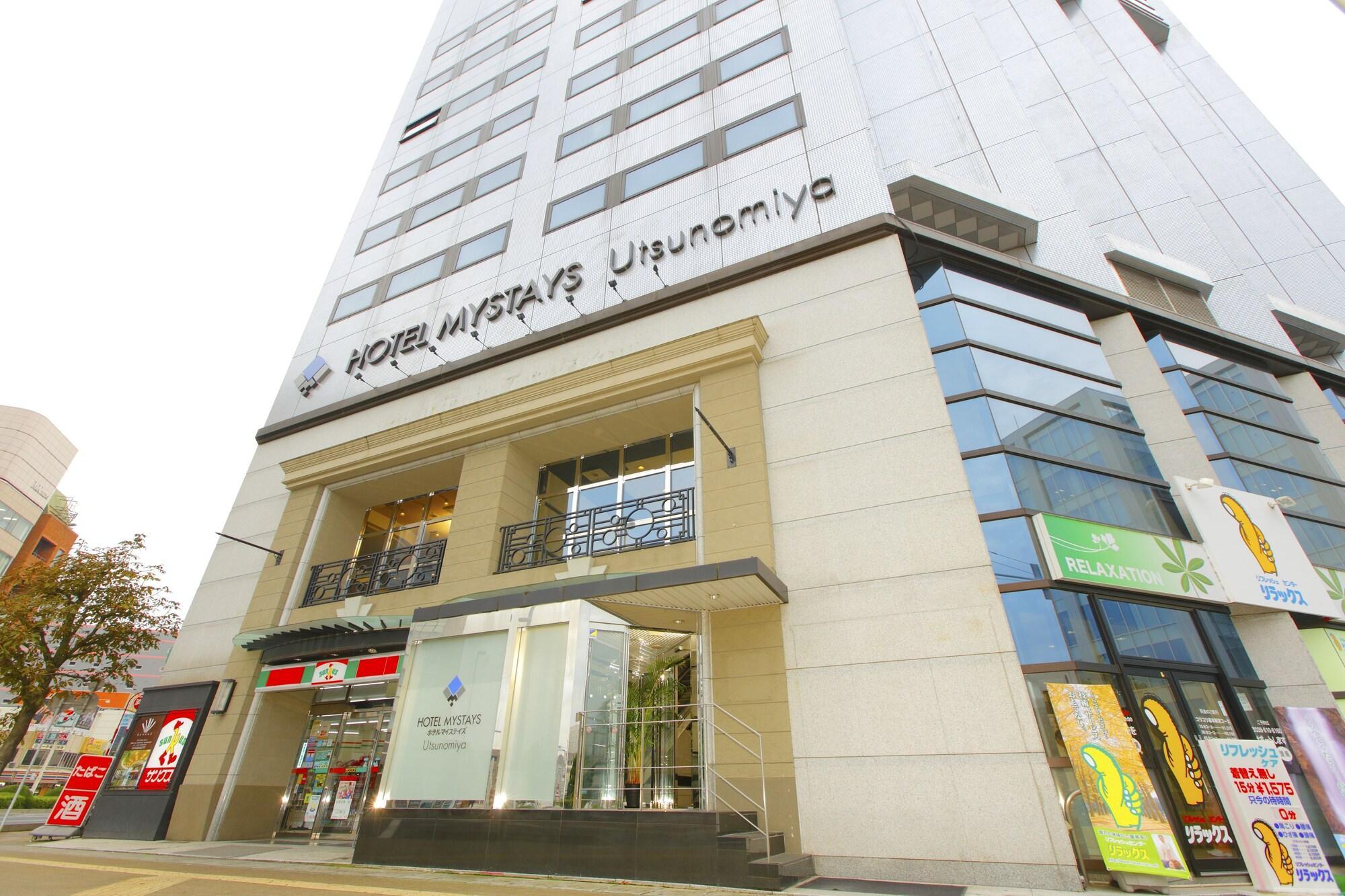 Hotel Mystays Уцуномія Екстер'єр фото